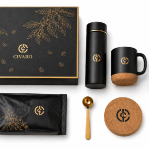 Civaro Premium Coffee & Tea Gift Set – Luxury French Press Collection
