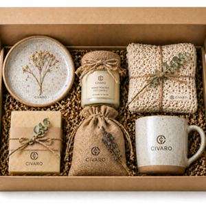 Civaro Luxury Spa & Relaxation Gift Box – Premium Self-Care Collection