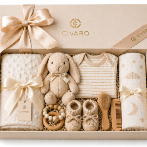 Civaro Luxury Baby Welcome Gift Set – Premium Newborn Essentials Collection