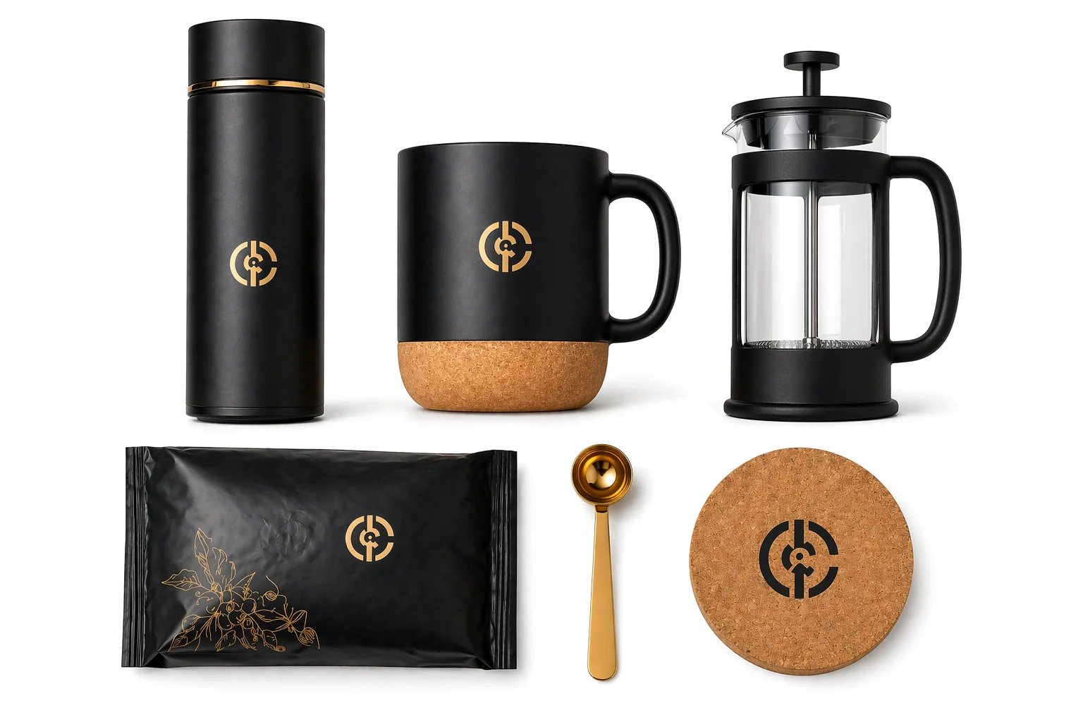 Civaro Premium Coffee & Tea Gift Set – Luxury French Press Collection
